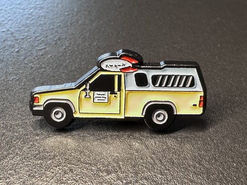 Pizza planet truck emaille - pizza,